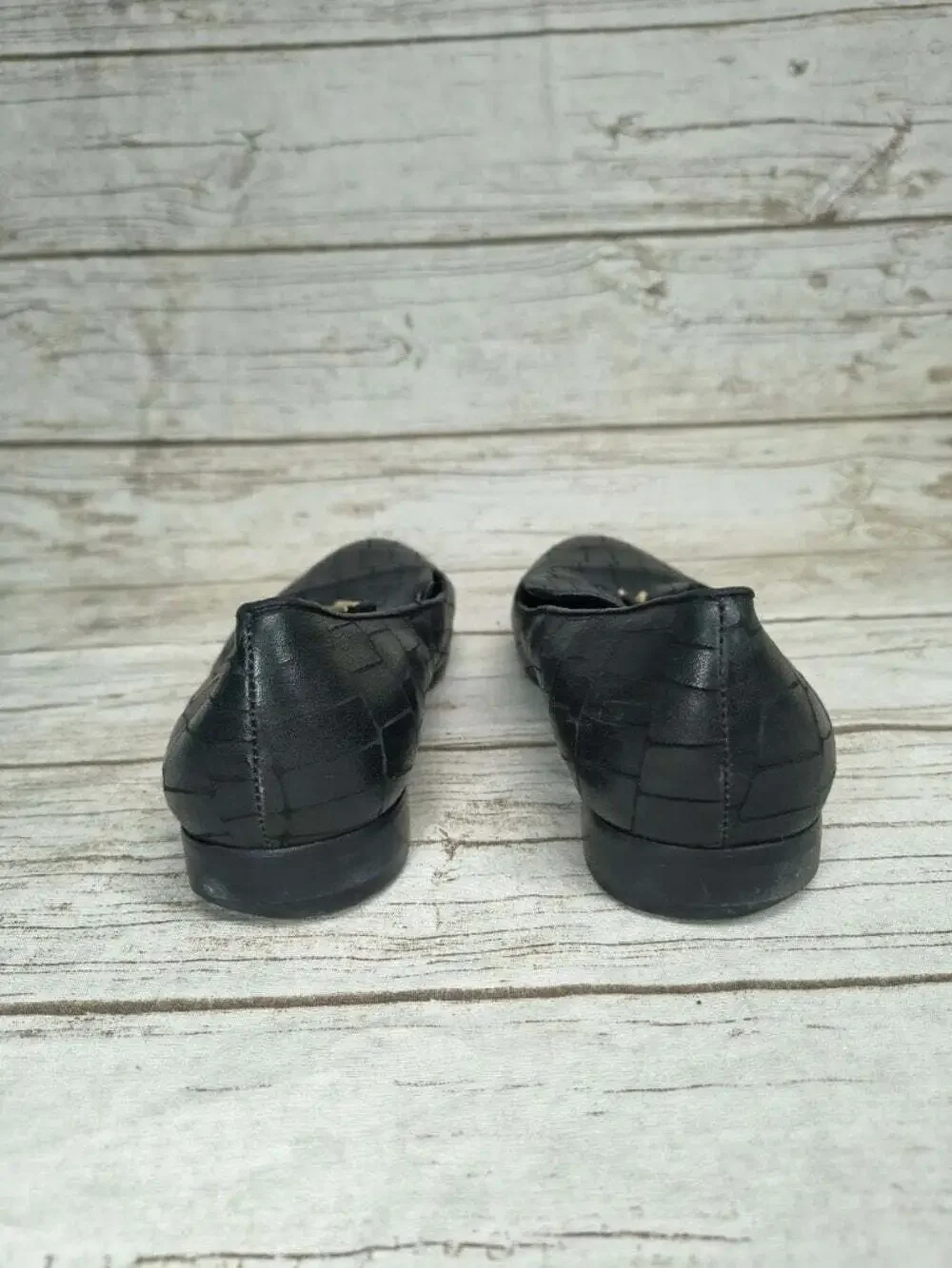 Giuseppe Zanotti Black Leather Loafers Size 42